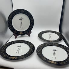 Nightmare Before Christmas Jack 2024 10.5 Dinner Plate Disney Tim Burton (4)