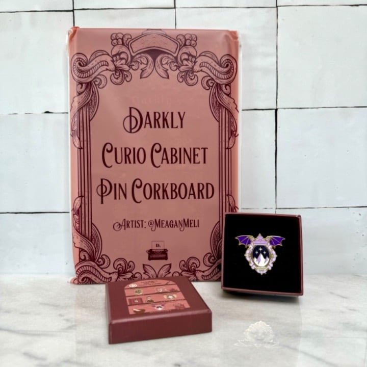 Bookish Box Rhysand Pin & Pin Display Bundle // Darkly