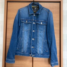 BEAMS HEART Sweat Denim Jacket for Men - Outerwear