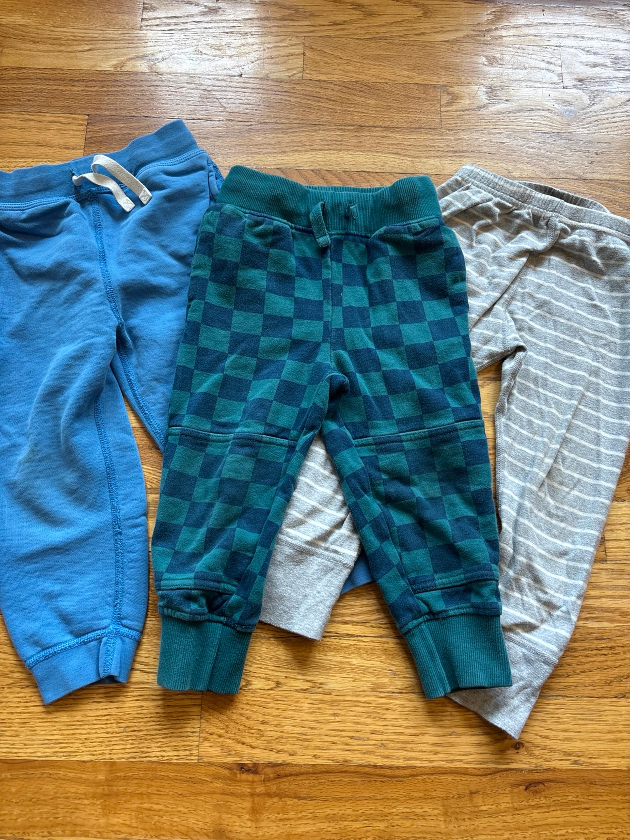 Hanna Andersson Bundle toddler, organic cotton pants three pairs, size 3T