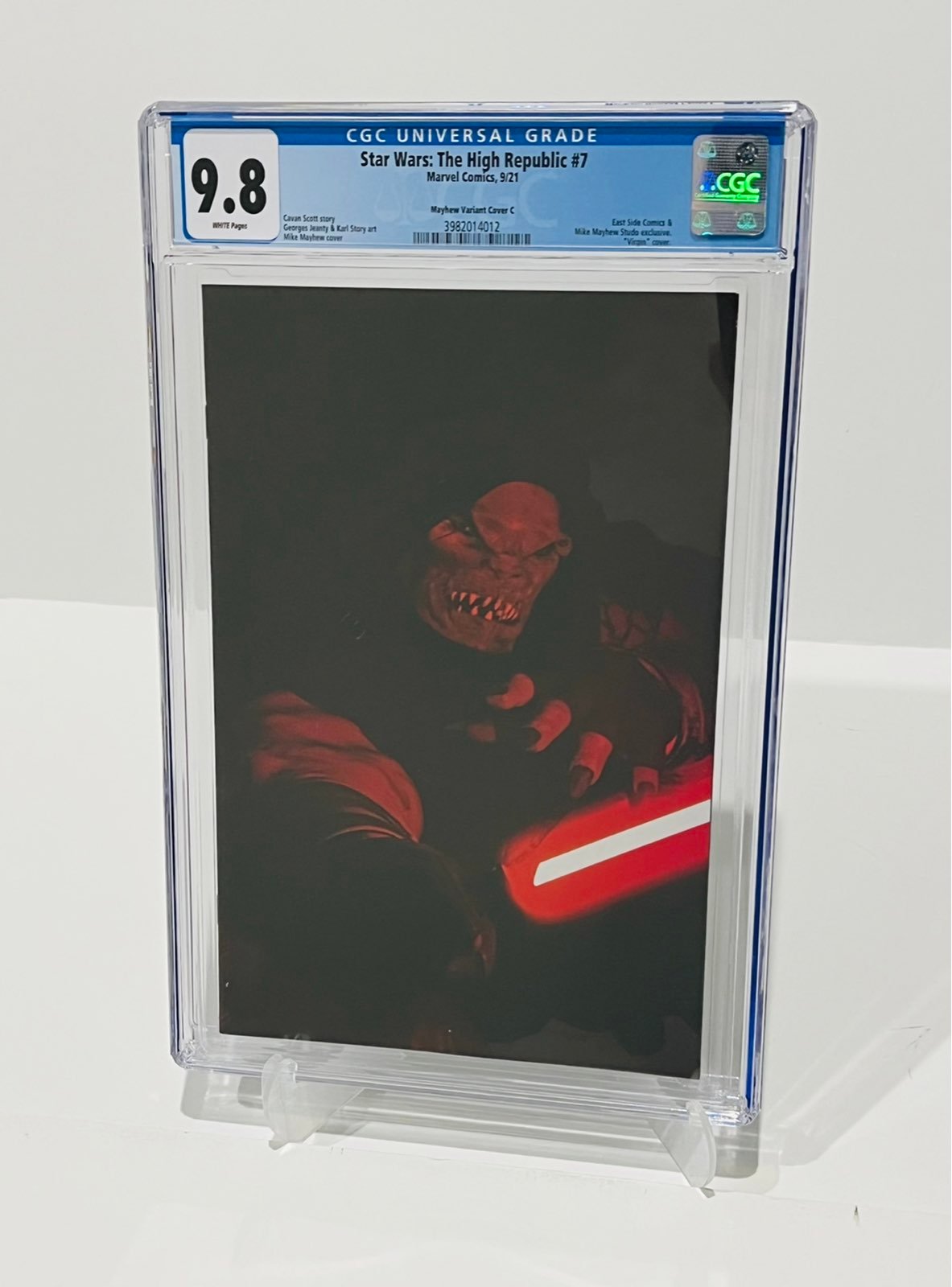 Star Wars The High Republic #7 Mayhew Virgin Variant CGC 9.8 1st Darth Krall