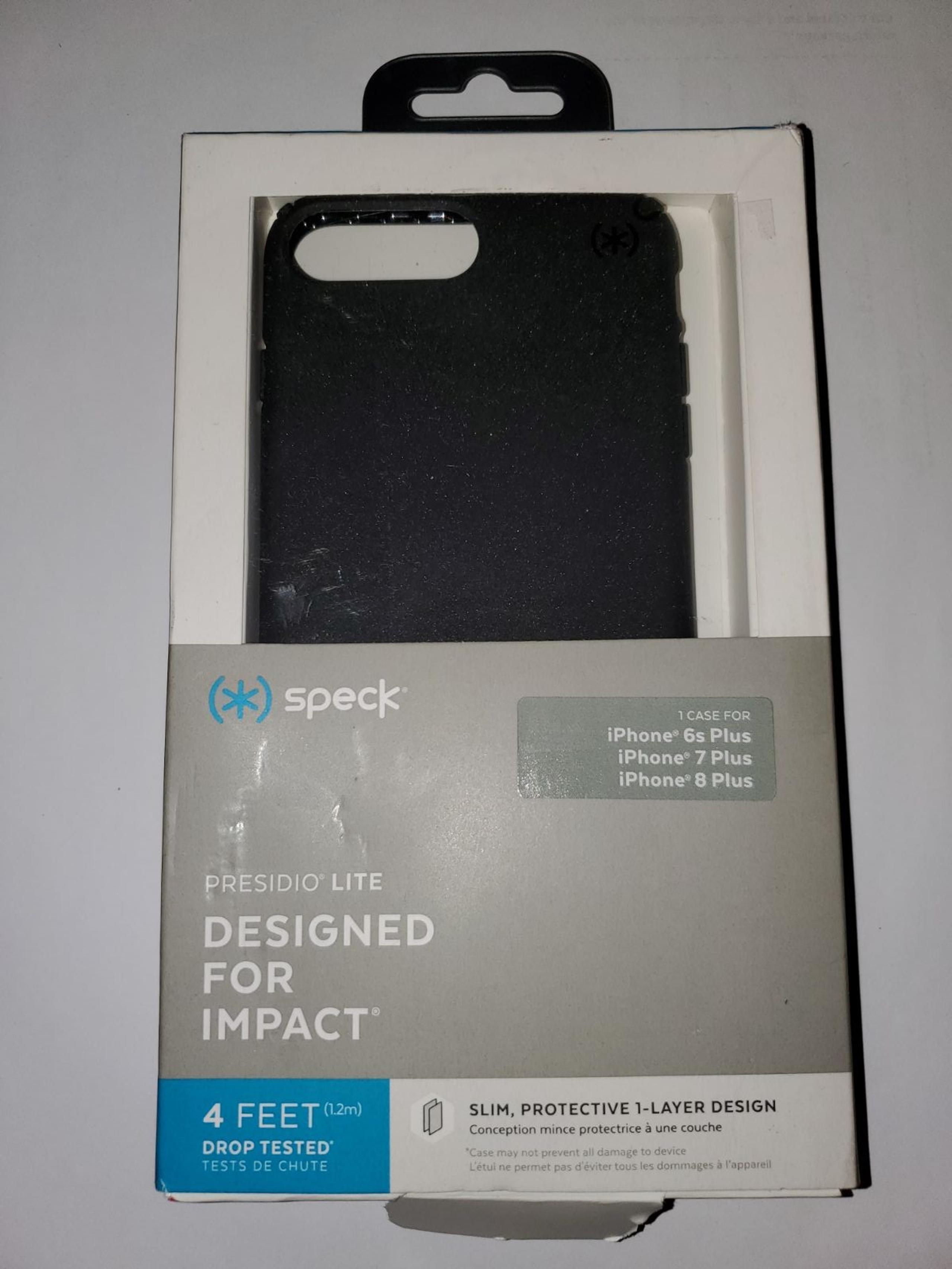 Speck iPhone 8 Plus Presidio Lite Black
