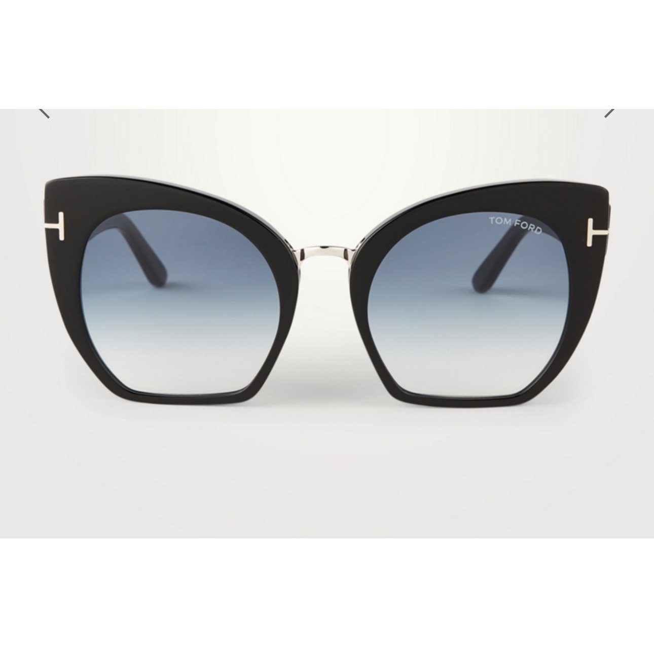 Tom Ford Cat Eye Sunglasses Designer Frames Italy Glam Fashion Shades