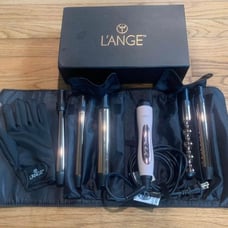 L’ange Le Cinq Curling Wand Set in Blush