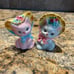 Vintage PY Japan Kitty Cat Bonnets salt and pepper shakers