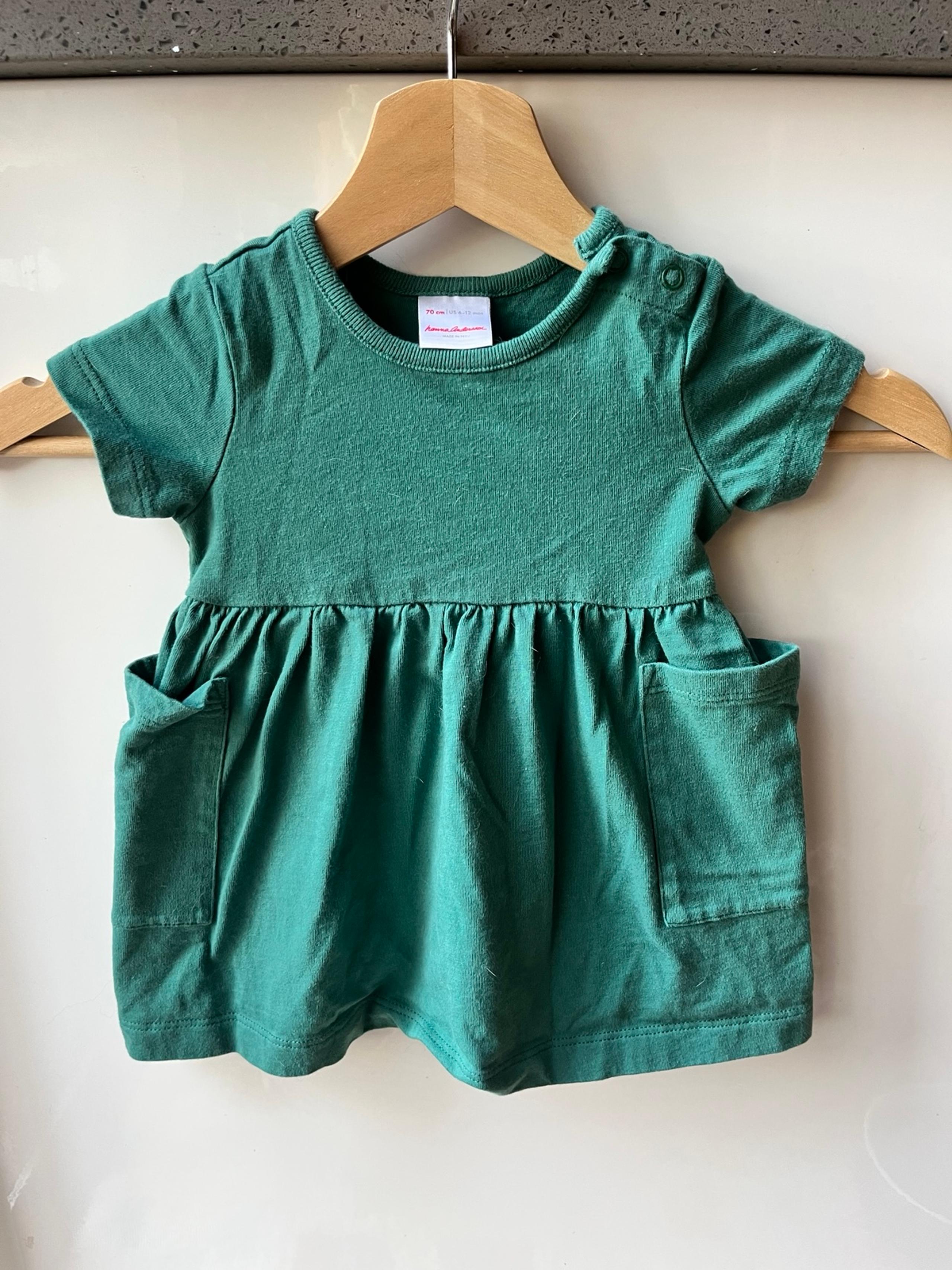 hanna andersson green dress