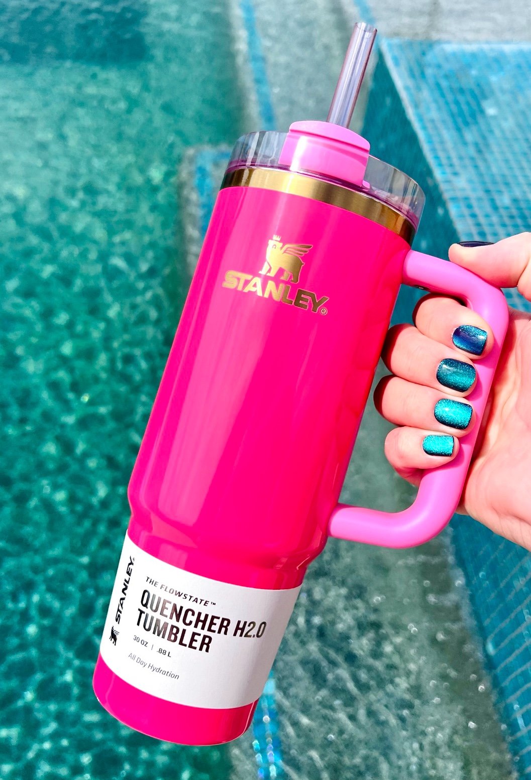 NEW Stanley 30oz Pink Parade The Quencher H2.0 FlowState Tumbler