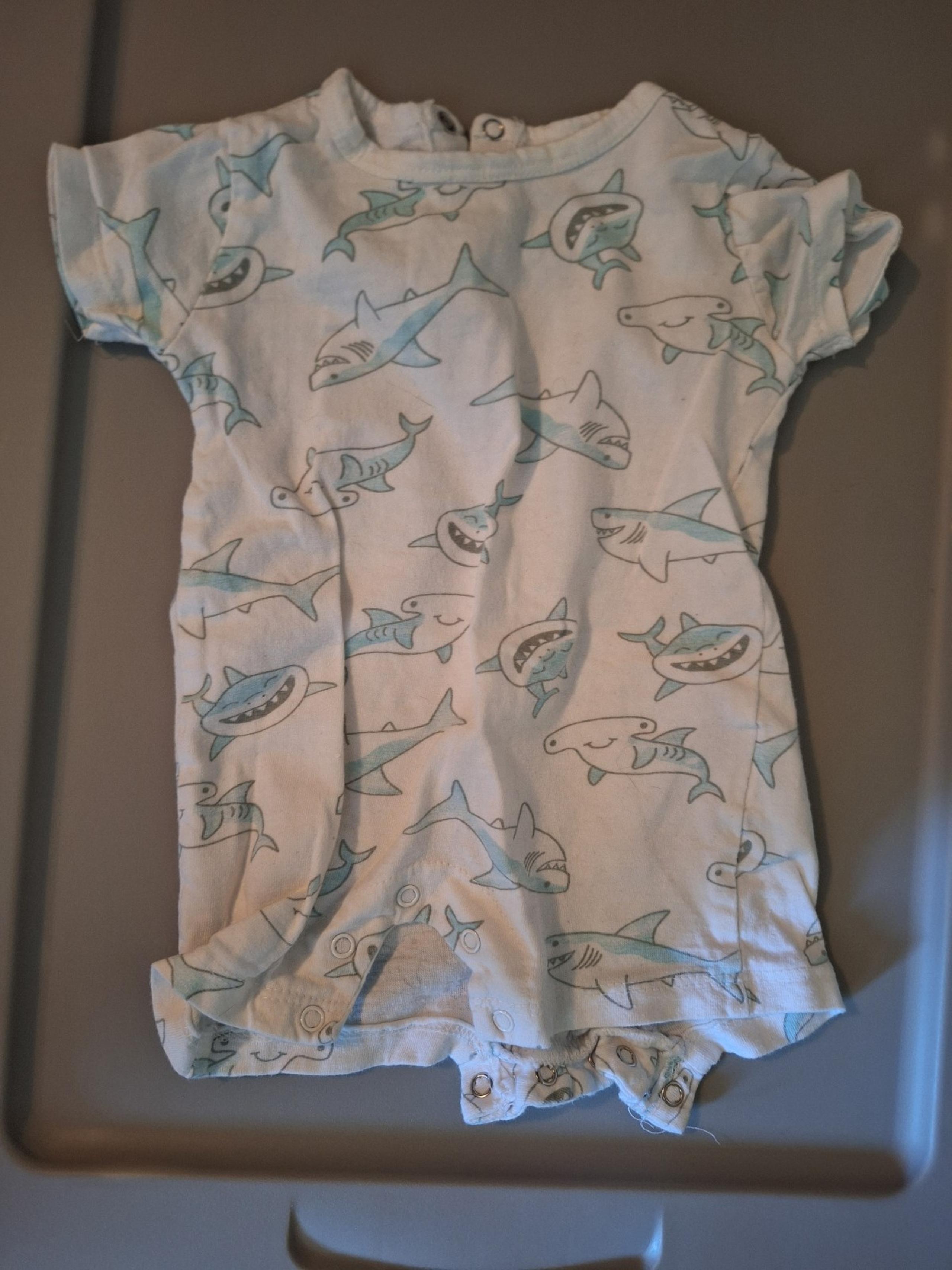 Shark Onesie - 0-3 months