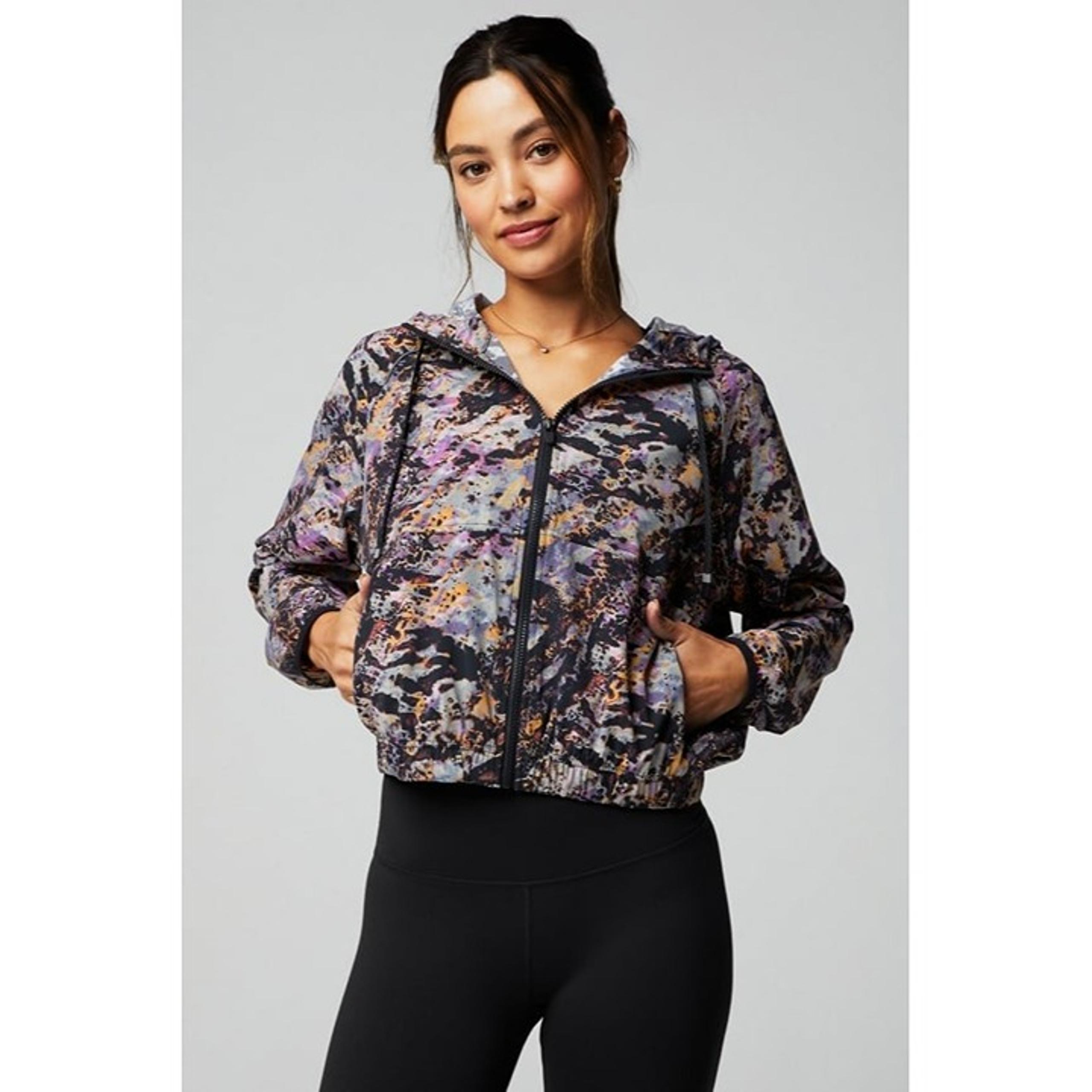 New Fabletics One Jacket in Sunray/Venus Reflective Size XL