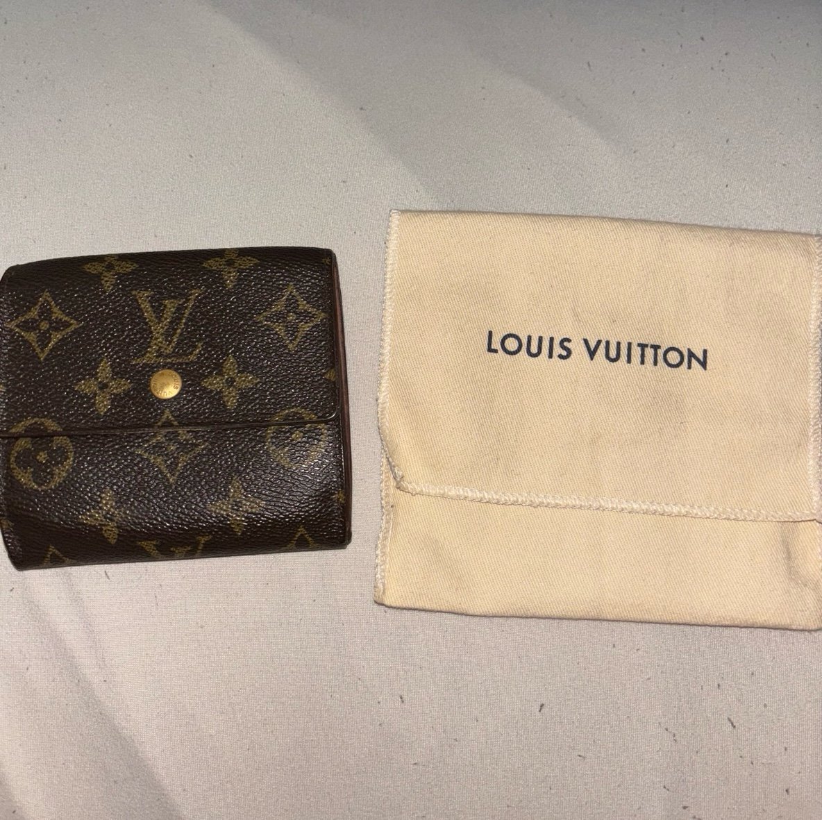 Authentic Louis Vuitton Monogram Portefeiulle Elise Leather Wallet