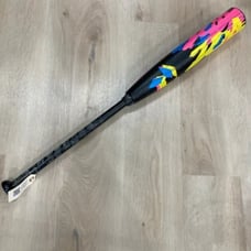 Used Kid Pitch (9YO-13YO) 2022 DeMarini Zoa Glitch Bat USSSA Certified (-8) Comp