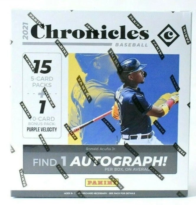 2021 Panini Chronicles Baseball Mega Box