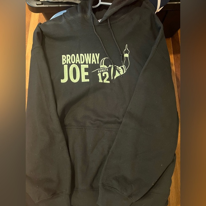 Ny Jets Broadway Joe Pullover Sweatshirt
