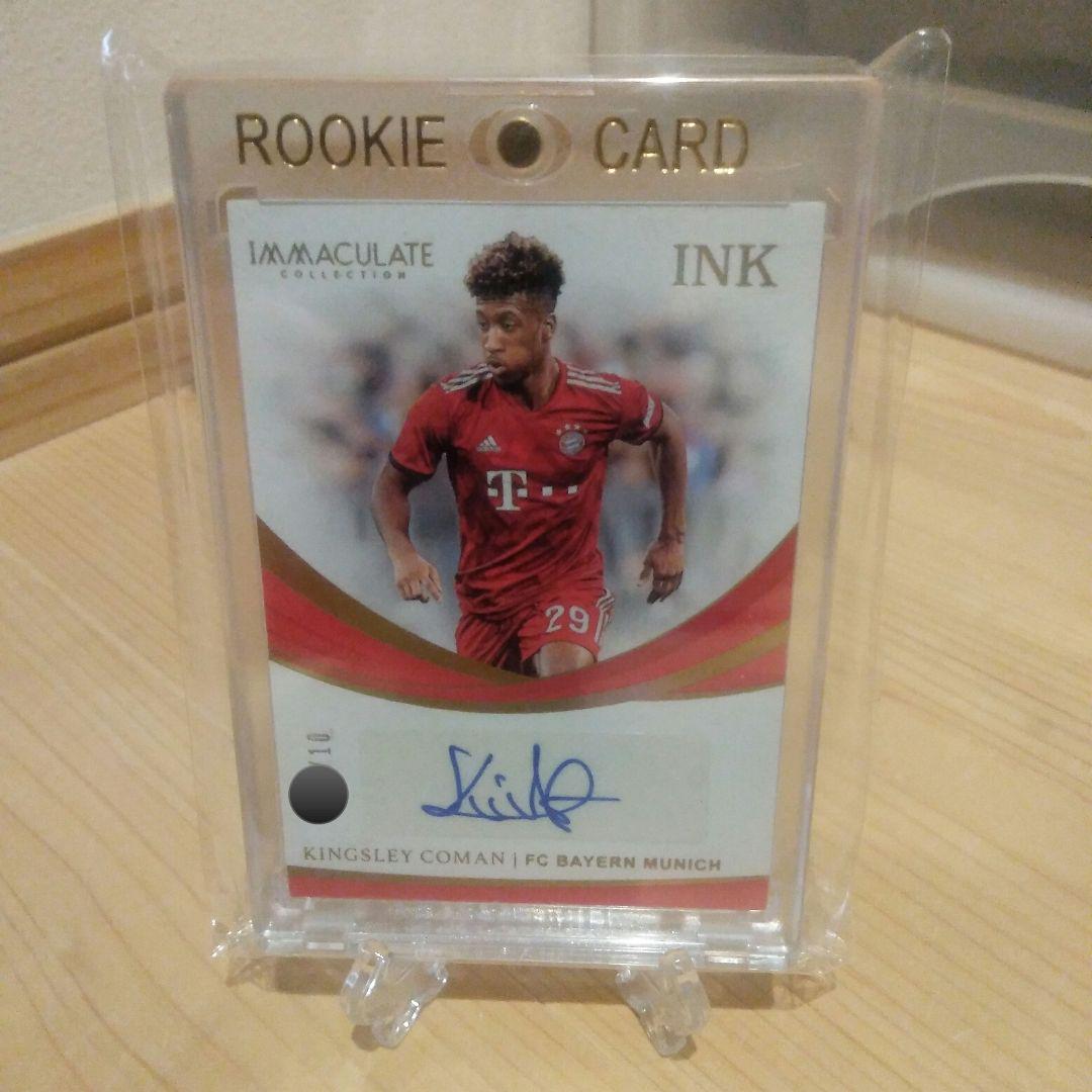 PANINI IMMACULATE Command autograph card