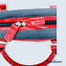 ICON Black w/Red Faux Crocodile Leather Fashionable Stylish Bag Laptop Case