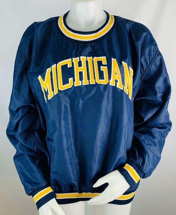 90s Russell U of M Windbreaker
