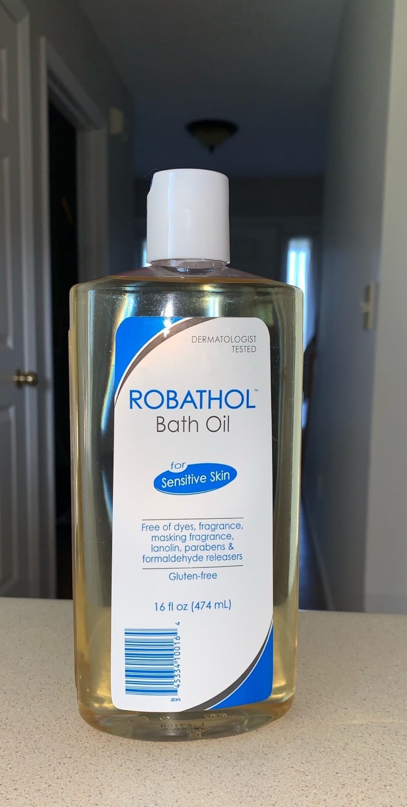 Vanicream Robathol Bath Oil for Sensitive Skin 16 fl oz