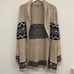 Ecote Anthropologie Aztec Southwestern Shawl Collar Open-front Cardigan Medium