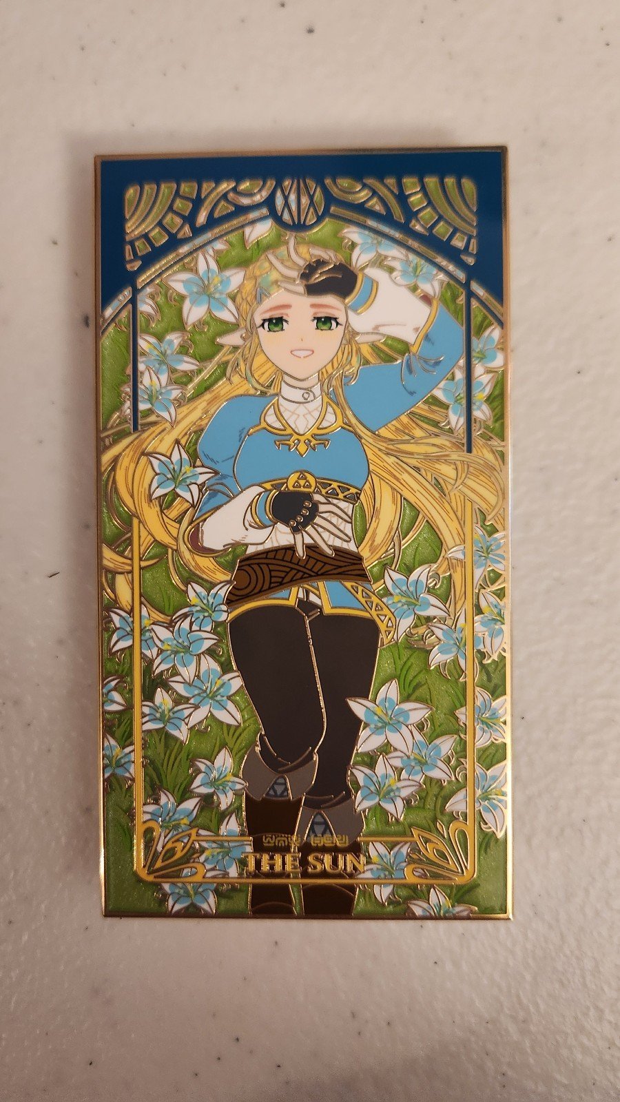 Zelda Tarot - The Sun OG Gold Variant
