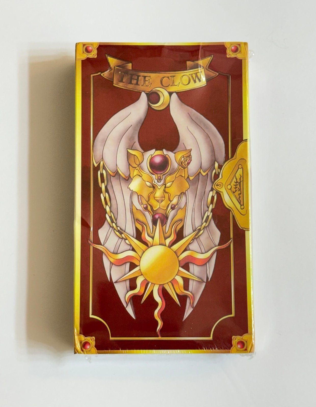 Card Captor Clow Tarot Deck Large193x108mm Clamp 59Card& Guidebook Sakura Sealed