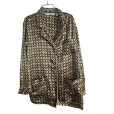 VICTORIA'S SECRET Boyfriend Sleep Shirt Pajama Top - Size XL