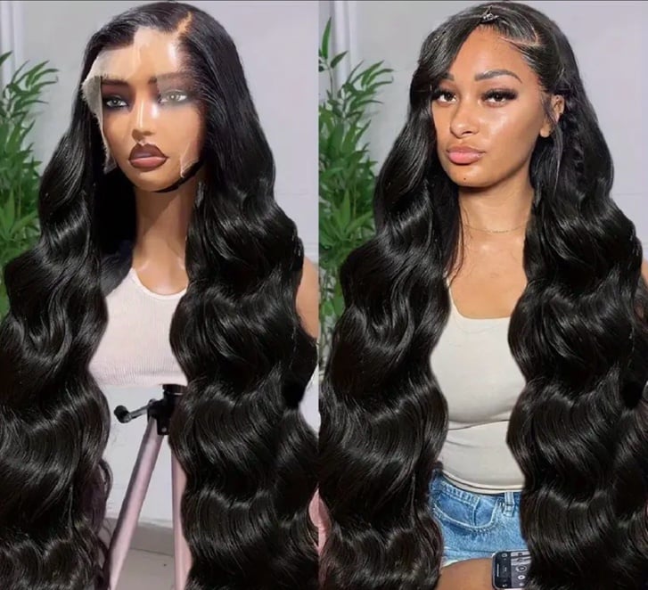 40 Inch human hair wig