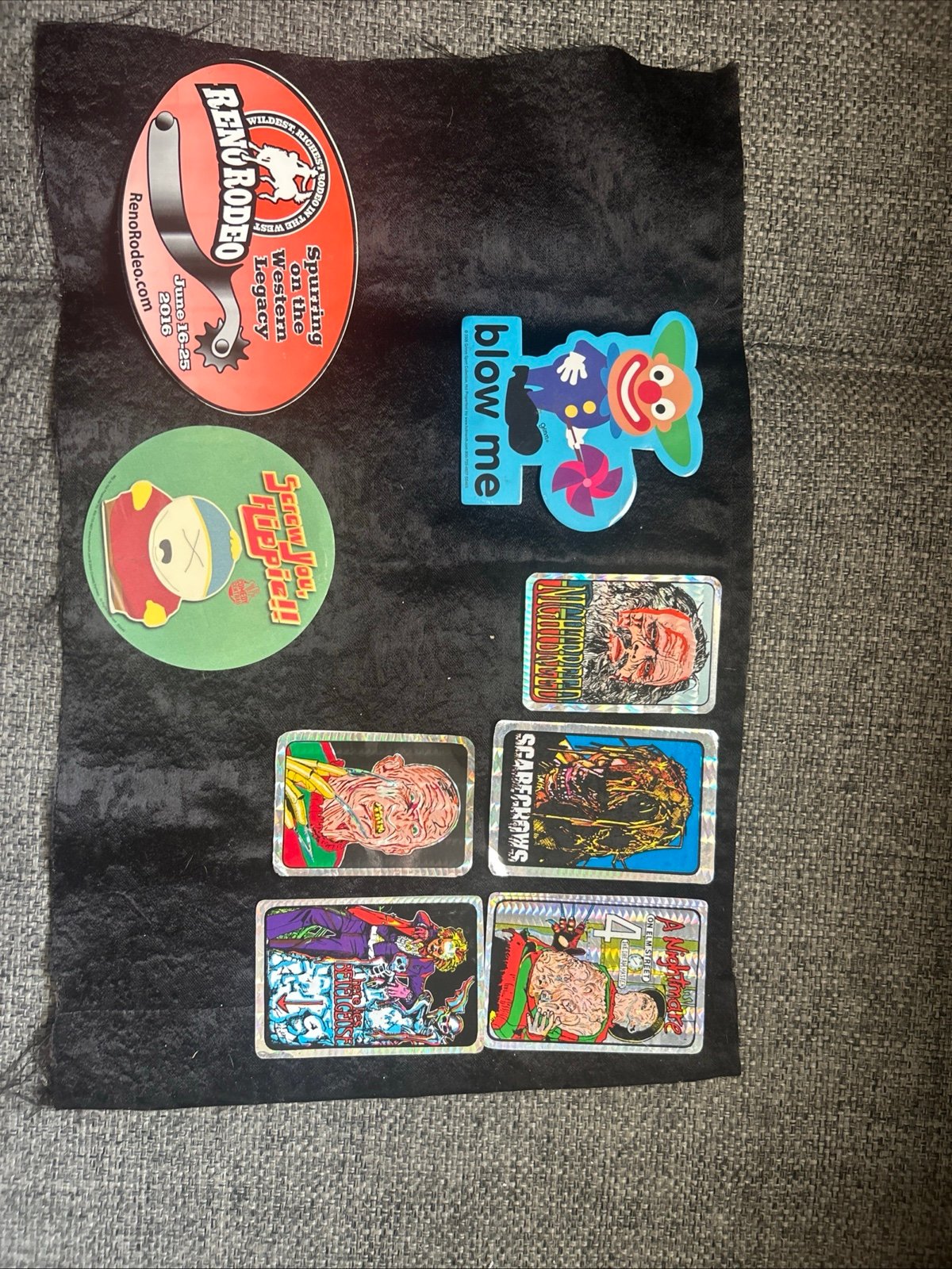 Vintage 1990s stickers