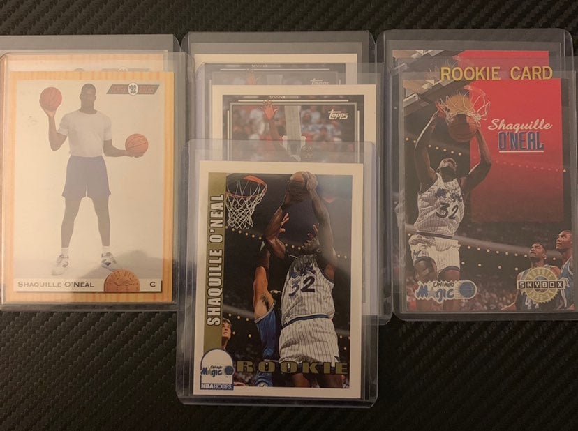 1992 Shaquille O' Neal Shaq Rookie Lot