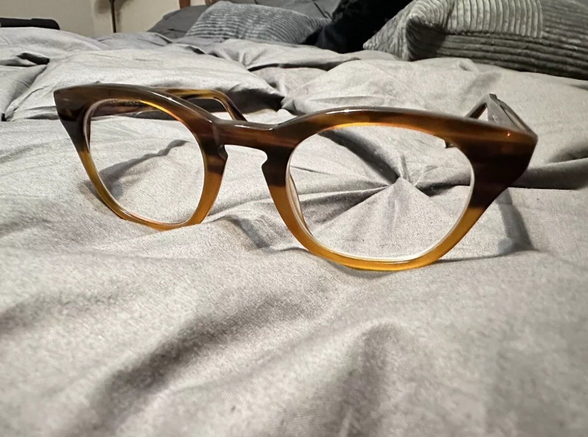 Warby Parker Casper 274 Harvest Fade Eyeglass Frames 48 23 145