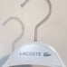 33 Lacoste® Pure Wood Premium Blazer Coat & Pant Hangers in Glossy White *NWT!