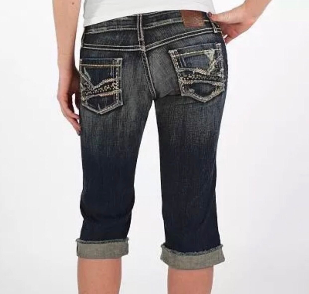 BKE Sabrina Capri Jeans