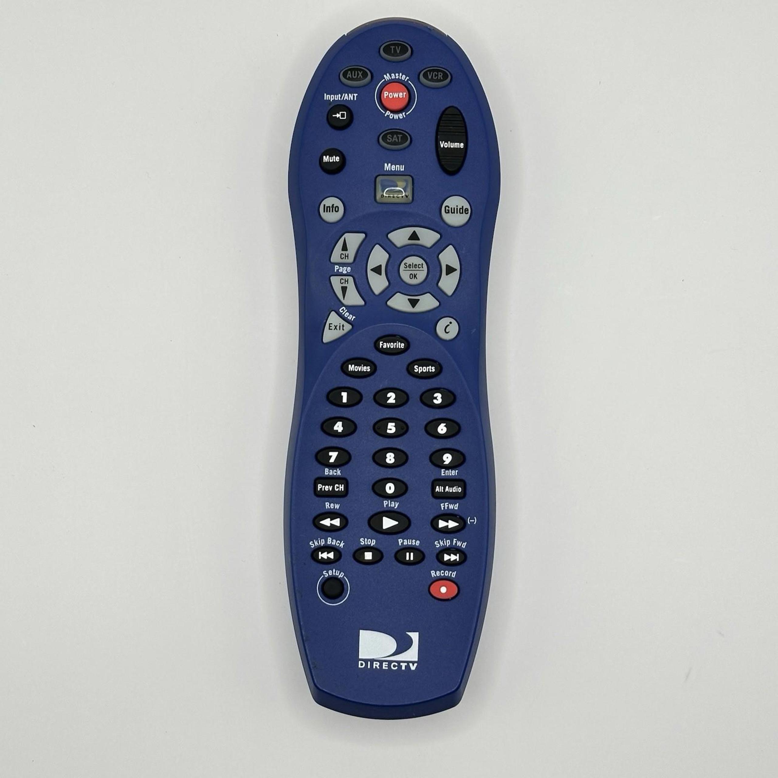 DirectTV URC 4702CBJ BLUE Remote Control Tested