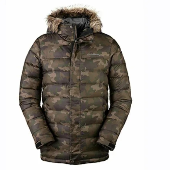 New Eddie Bauer Men's Boundary Pass Parka Size Small