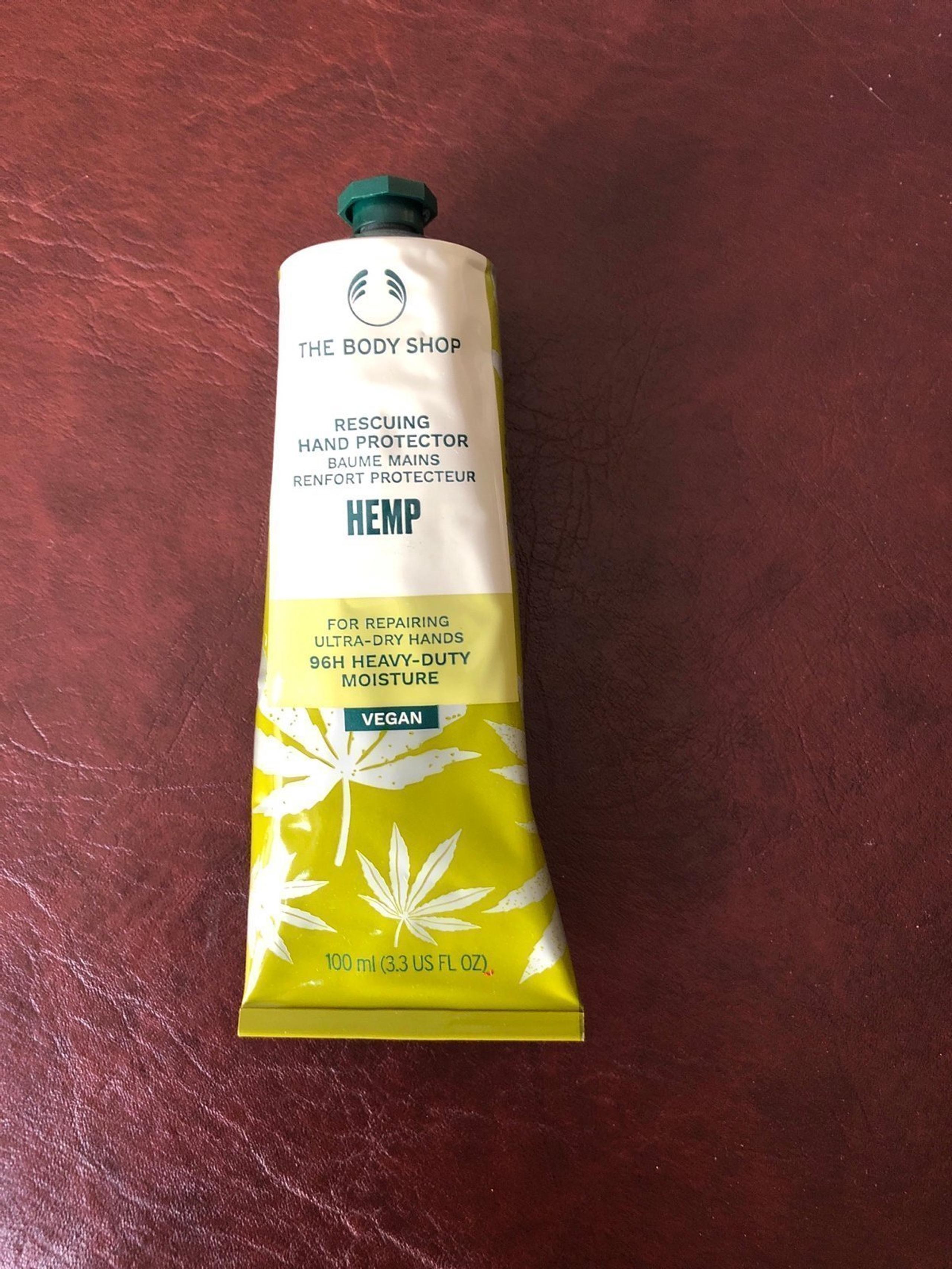 New! Body Shop hemp hand cream