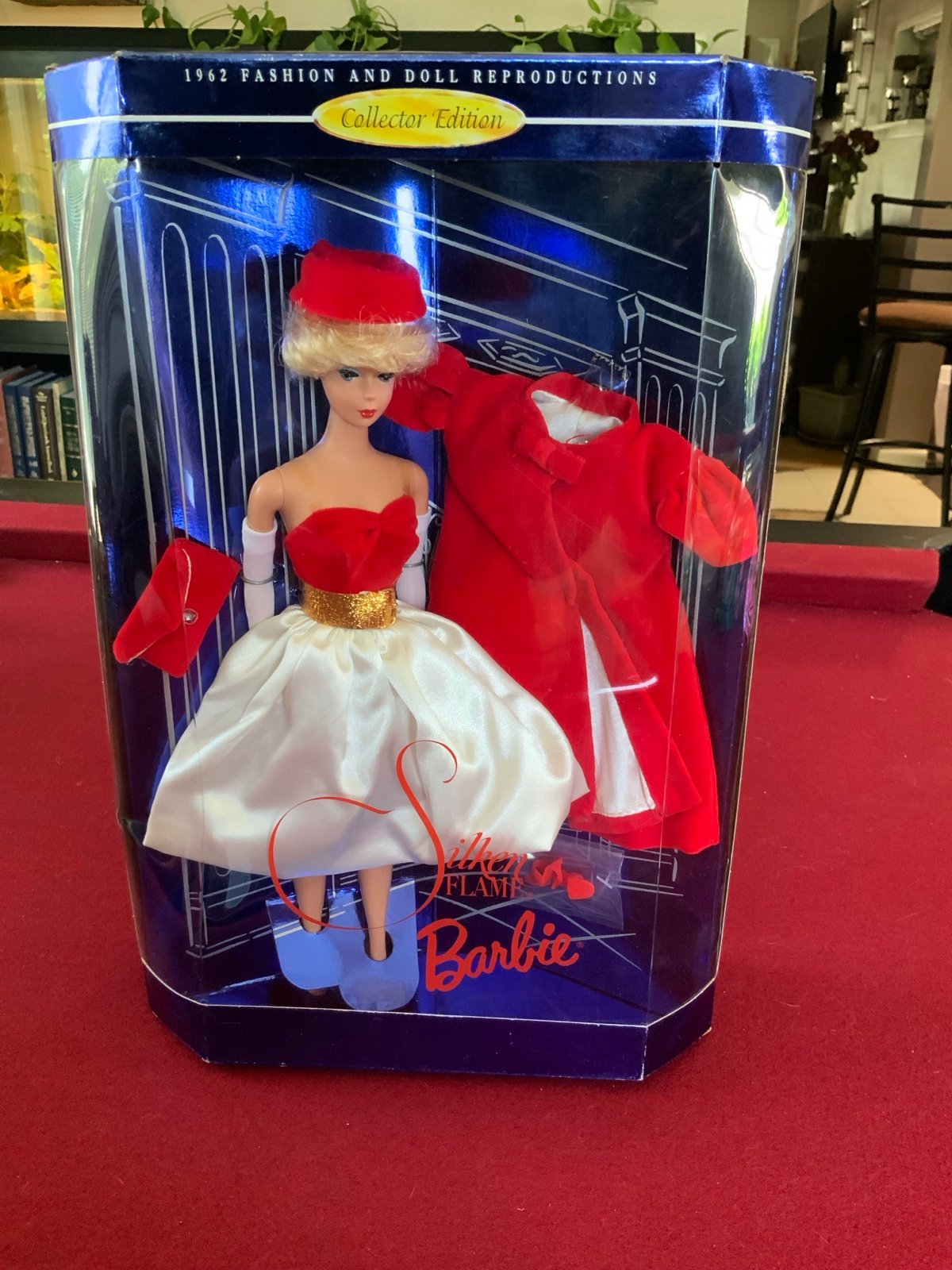 1997 Silken Flame Barbie NRFB Collector Edition 18449 Mattel 1960-64 Rep.