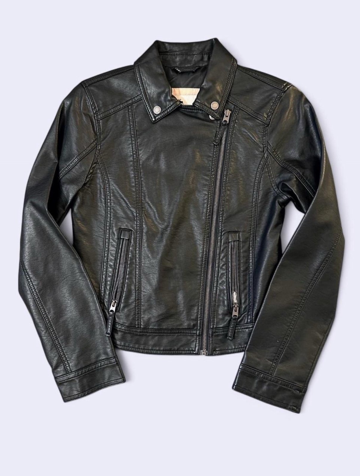 Faux Leather Jacket