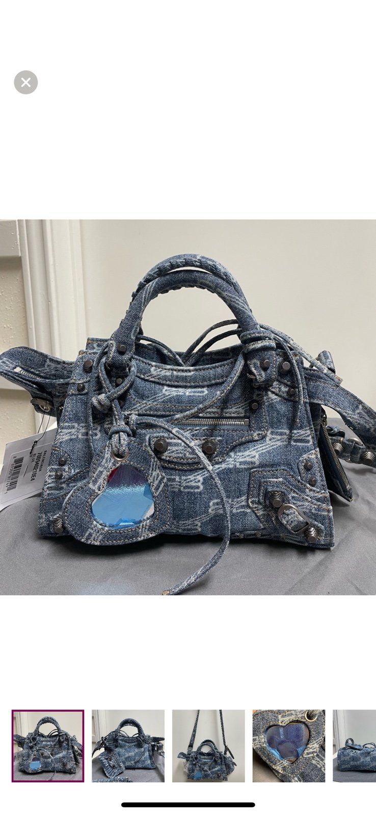 Balenciaga Denim Neo Cagole