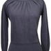 Calypso cashmere gray Pleated sweater S