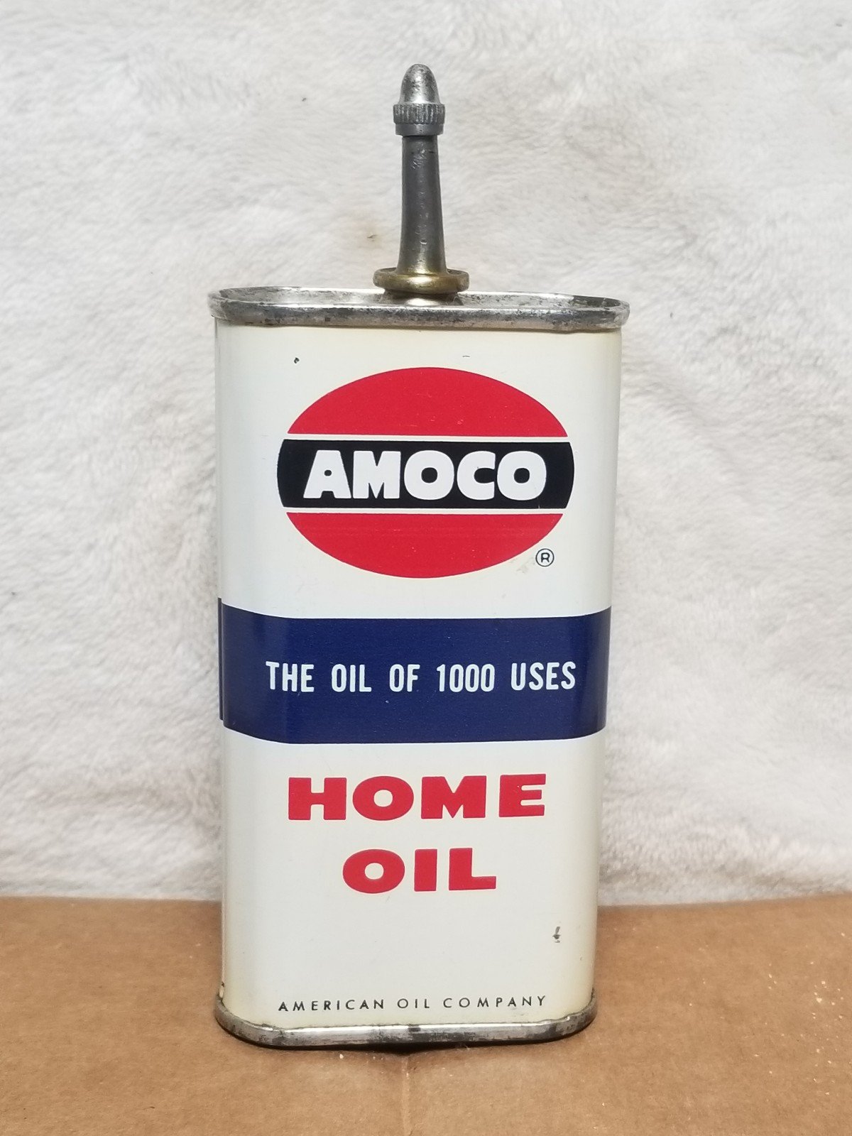 Vintage Amoco Lead Top Handy Oiler Nice Condition Few Minor Flaws Rare Can