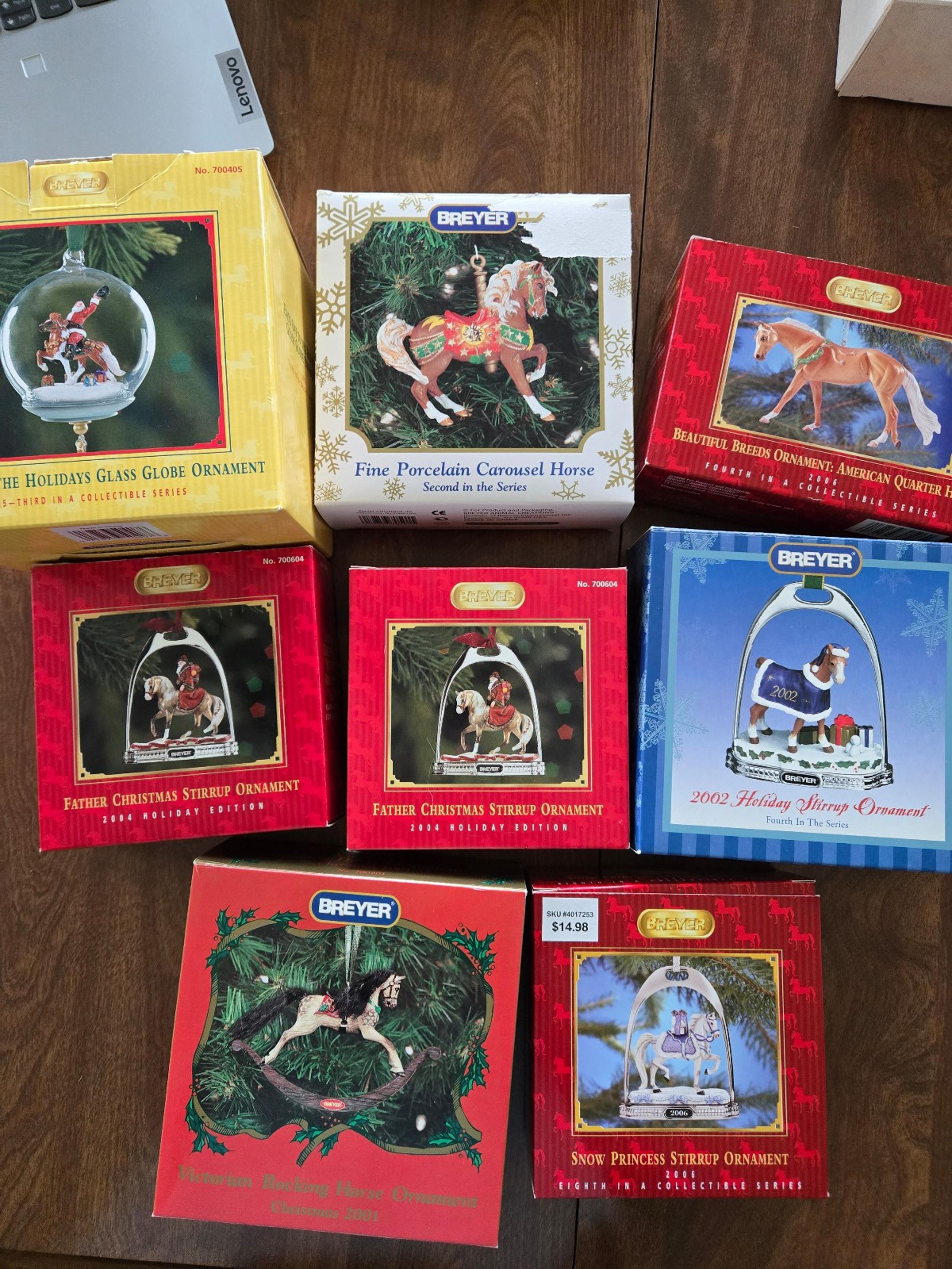 Breyer horse ornaments