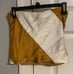 Women's Topshop strapless top, Size 2, White and Gold
