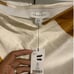 Women's Topshop strapless top, Size 2, White and Gold