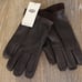 UGG MEN'S NWT LEATHER GLOVES BROWN L
