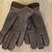 UGG MEN'S NWT LEATHER GLOVES BROWN L