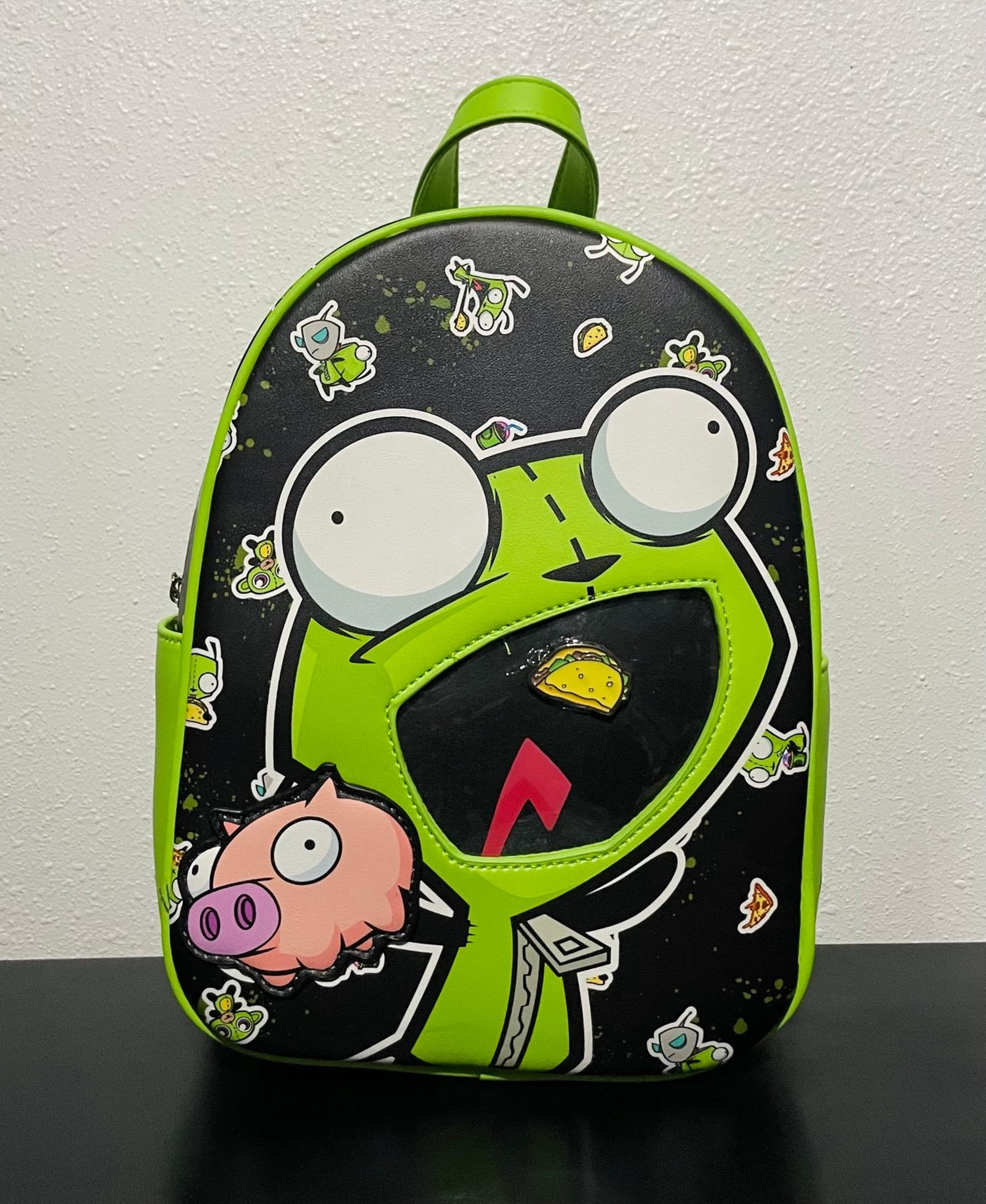 Nickelodeon Invader Zim GIR Pin Collector Mini Backpack