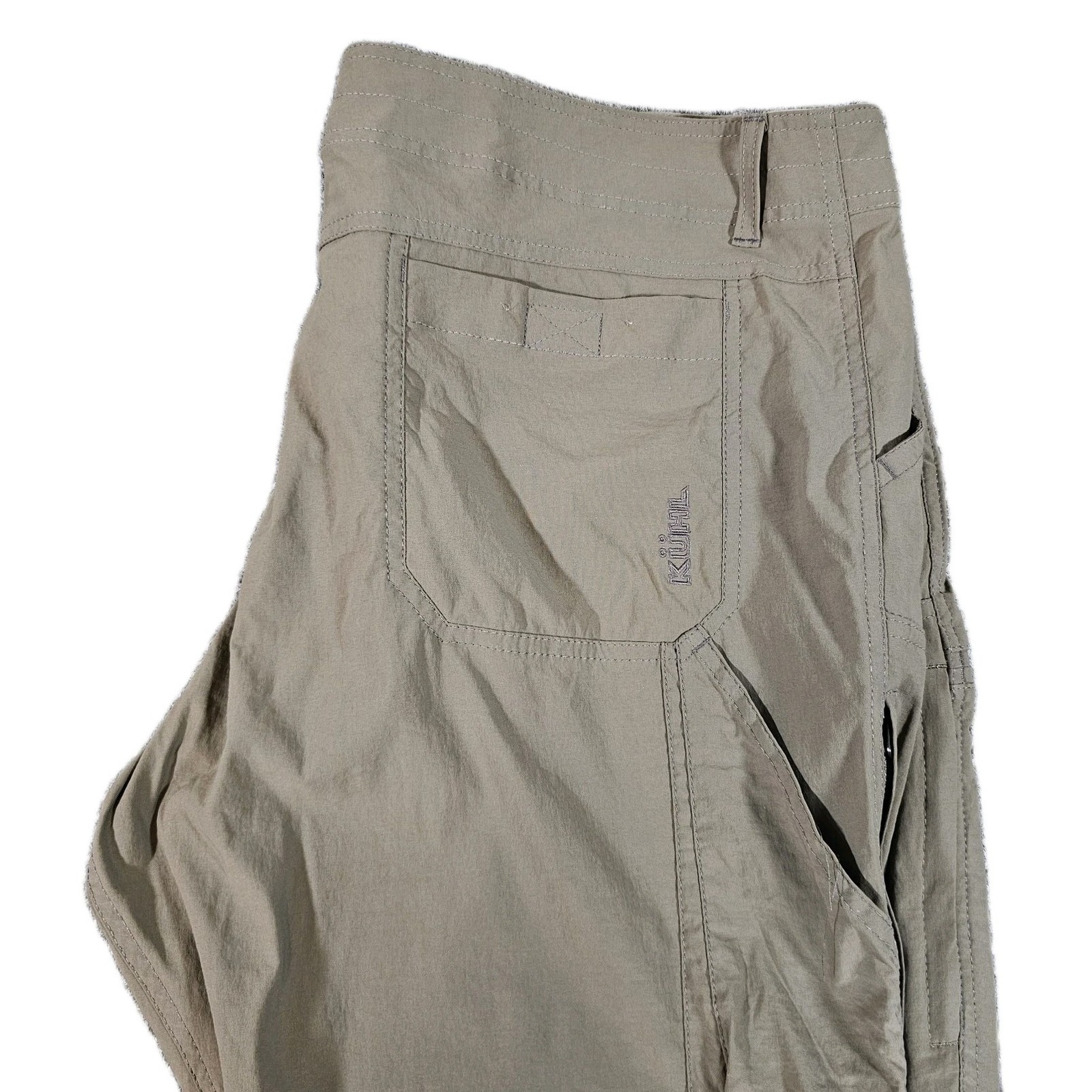 Kuhl Renegade Koal Mens Hiking Chino Pants 42x30 Tan Gorpcore SPF Outdoor
