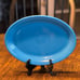 Vintage Fiestaware, Oval (Retired Color, Peacock, REPLACEMENT Platter). GMC