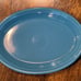 Vintage Fiestaware, Oval (Retired Color, Peacock, REPLACEMENT Platter). GMC