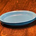 Vintage Fiestaware, Oval (Retired Color, Peacock, REPLACEMENT Platter). GMC