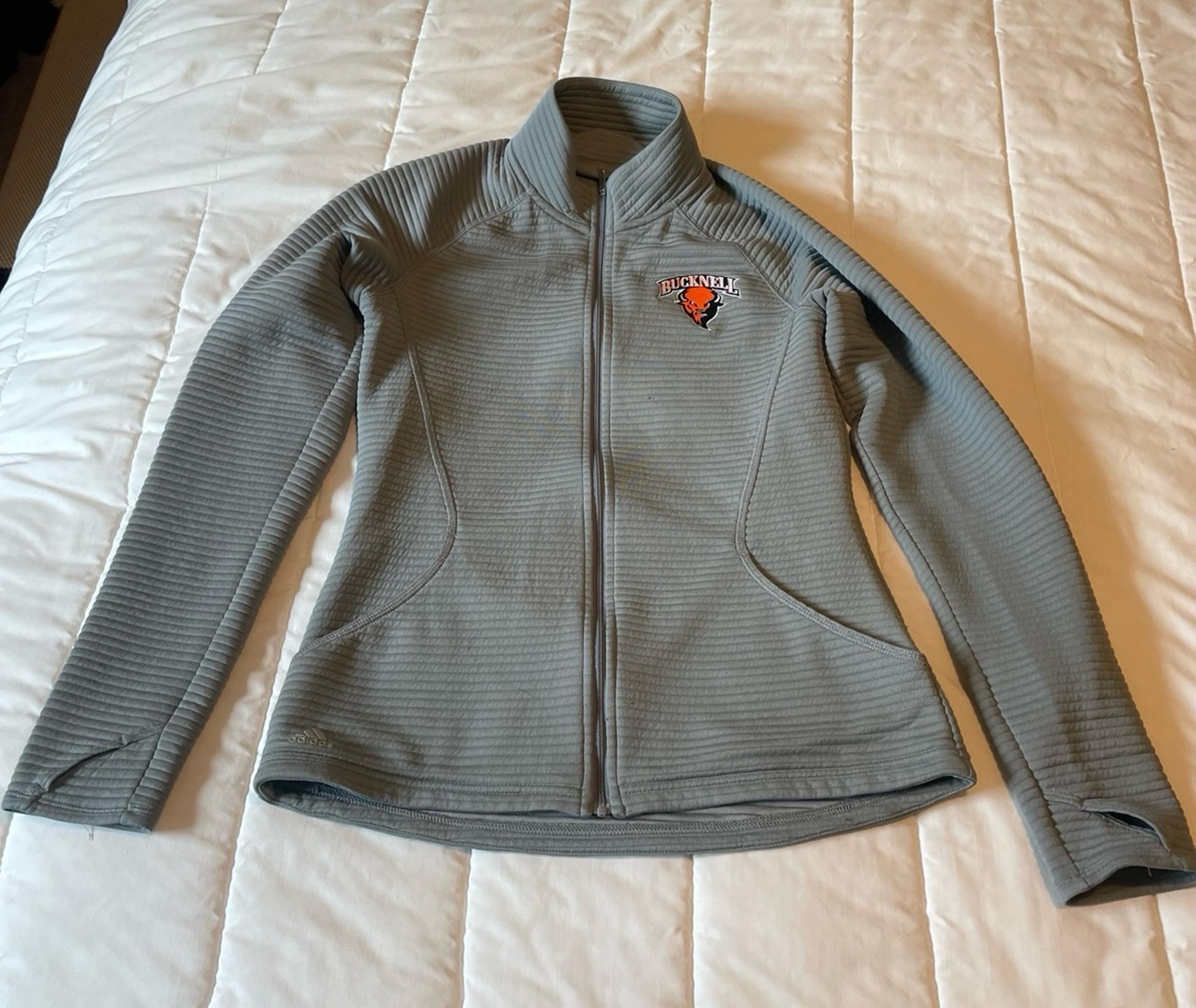 Bucknell Women’s XS Adidas Jacket Light Gray